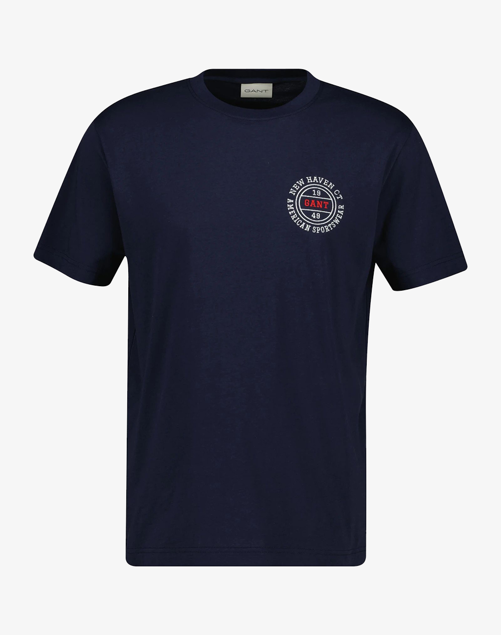 Gant Μπλουζα Κμ Graphic Ss Tshirt Ανδρας Ρουχα Μπλουζες T Shirt Darkblue Βαμβακι 3G2003402 433
