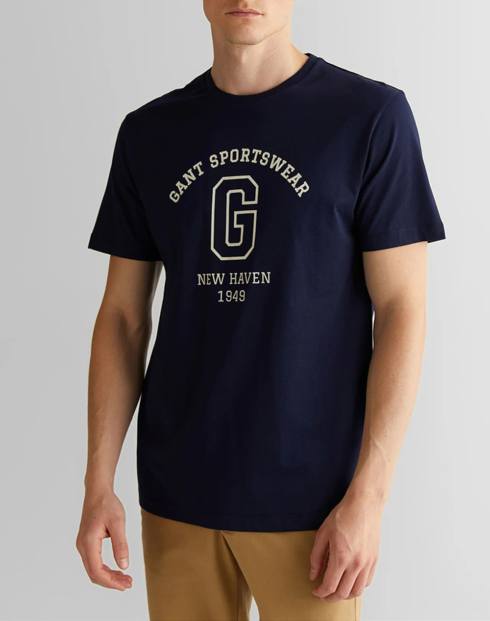 Gant Μπλουζα Κμ Graphic Ss T Shirt Graphic Ss T Shirt Ανδρας Ρουχα Μπλουζες T Shirt Midnightblue Βαμβακι 3G2003310 442
