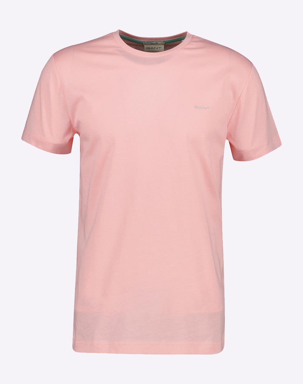 Gant Μπλουζα Κμ Contrast Logo Ss Tshirt Ανδρας Ρουχα Μπλουζες T Shirt Lightpink Βαμβακι 3G2003413 671 - Koolfly