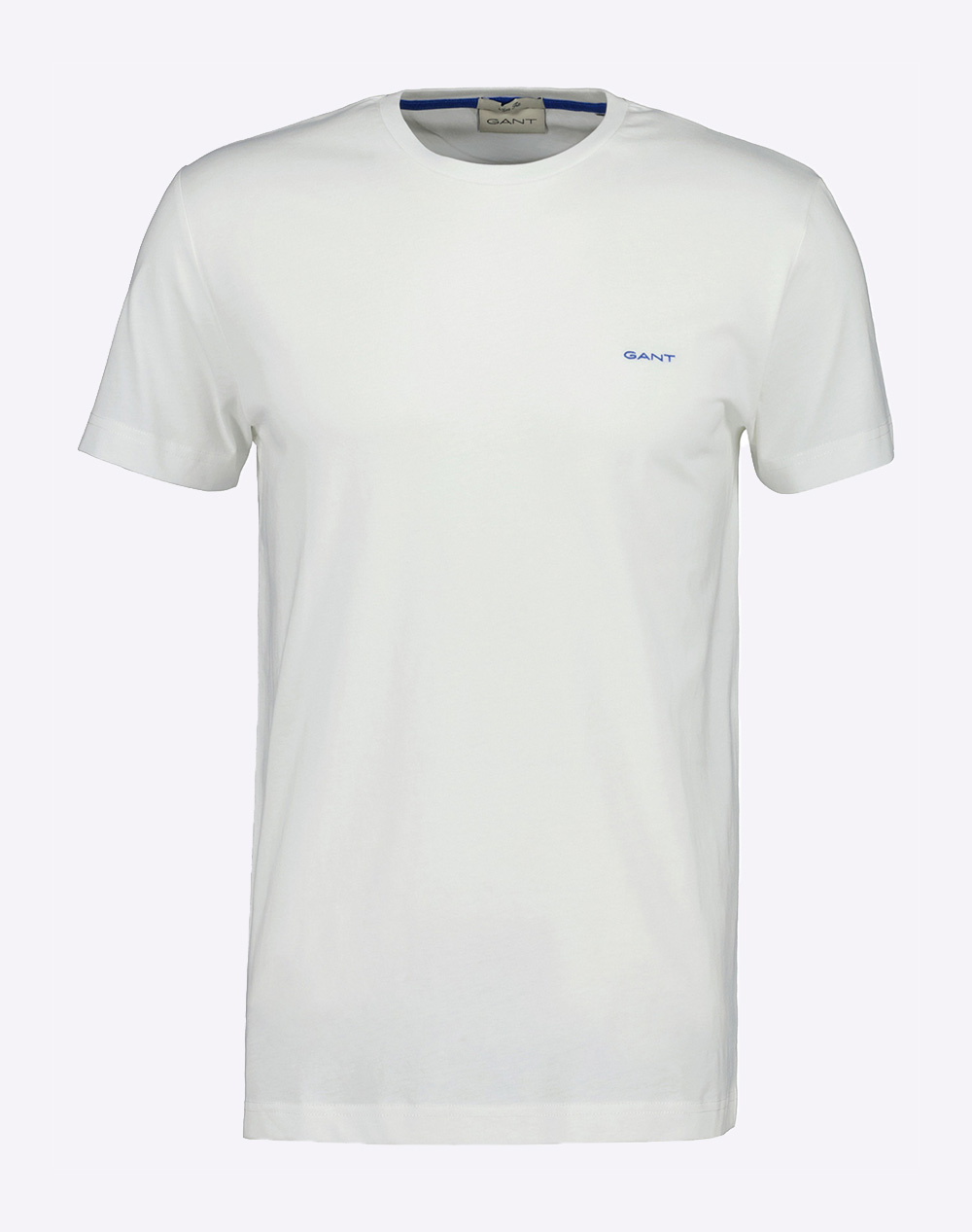 Gant Μπλουζα Κμ Contrast Logo Ss Tshirt Ανδρας Ρουχα Μπλουζες T Shirt Offwhite Βαμβακι 3G2003413 113