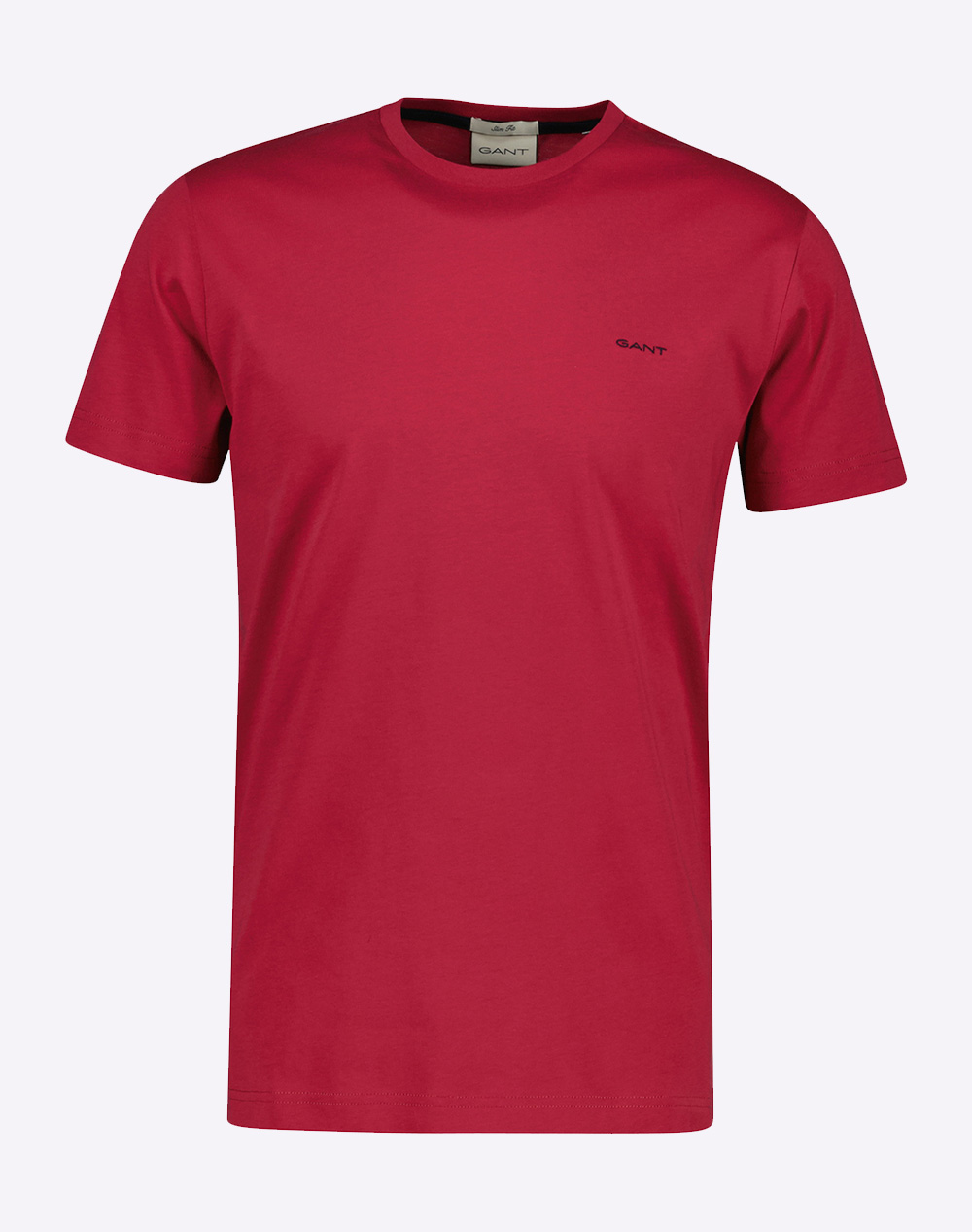 Gant Μπλουζα Κμ Contrast Logo Ss Tshirt Ανδρας Ρουχα Μπλουζες T Shirt Red Βαμβακι 3G2003413 609