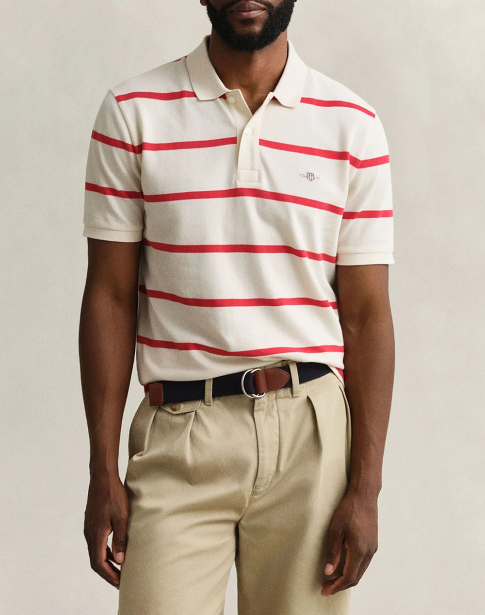 Gant Μπλουζα Κμ Striped Ss Polo Ανδρας Ρουχα Μπλουζες Polo Mixed Βαμβακι 3G2014094 119 - Koolfly