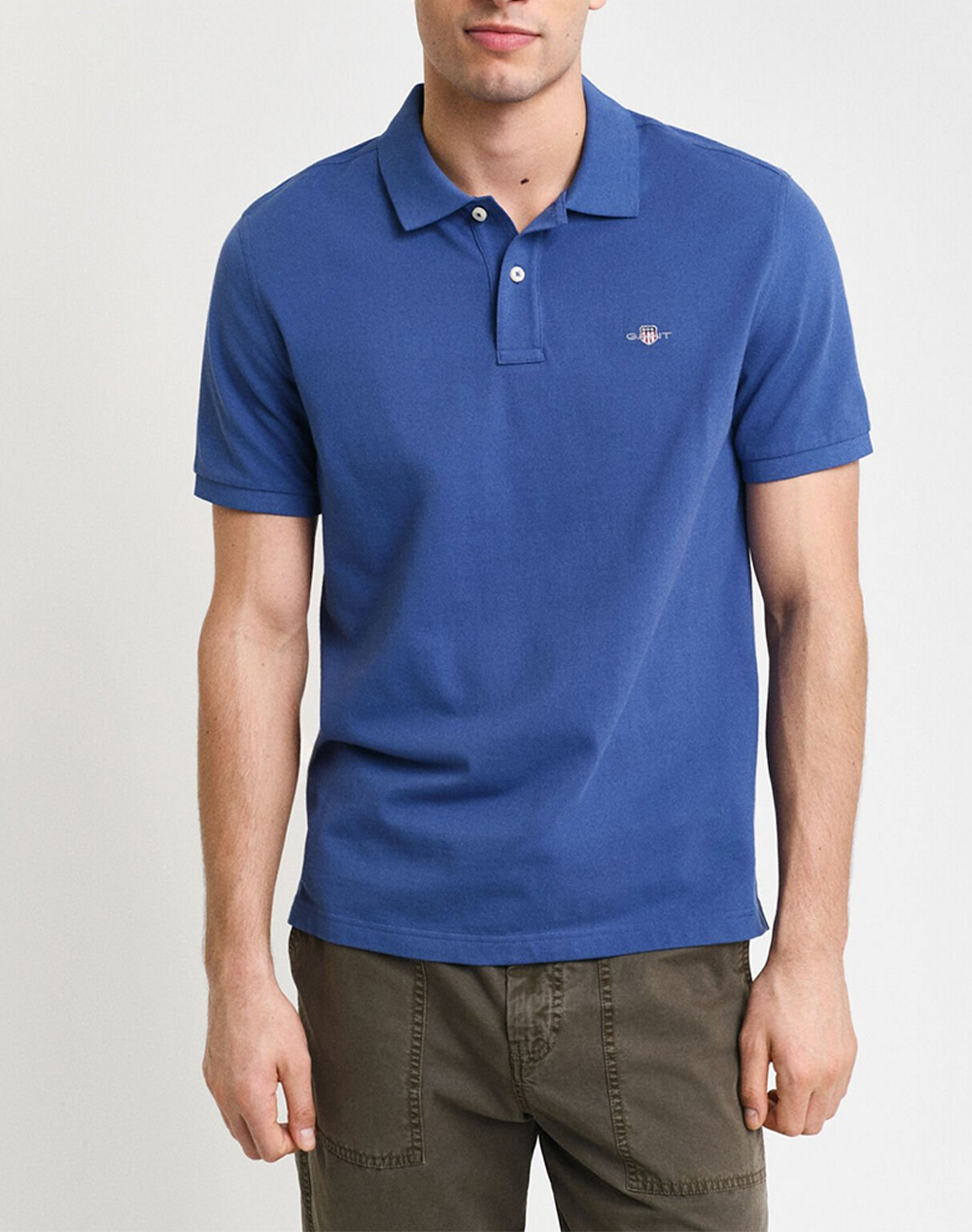Gant Μπλουζα Κμ Reg Shield Ss Pique Polo Ανδρας Ρουχα Μπλουζες Polo Blue Βαμβακι 3G2210 1 442 - Koolfly