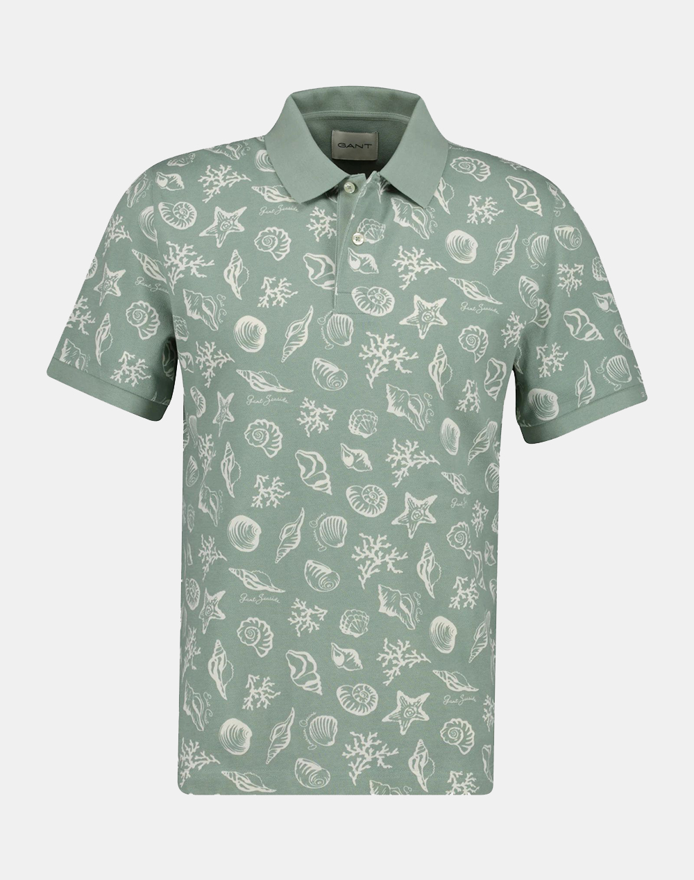 Gant Μπλουζα Κμ Aop Ss Polo Ανδρας Ρουχα Μπλουζες Polo Mixed Βαμβακι 3G2014109 10 - Koolfly