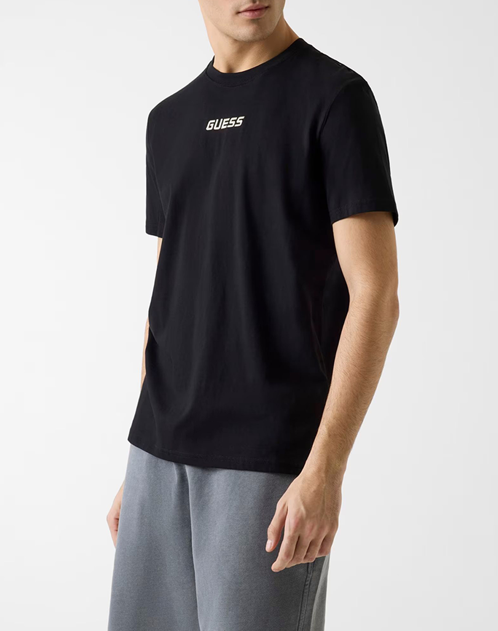 Guess Cochise Cn Ss T Shirt Μπλουζα Ανδρικο Ανδρας Ρουχα Μπλουζες T Shirt Jetblack Βαμβακι Z6Ri00I3Z14 Jblk