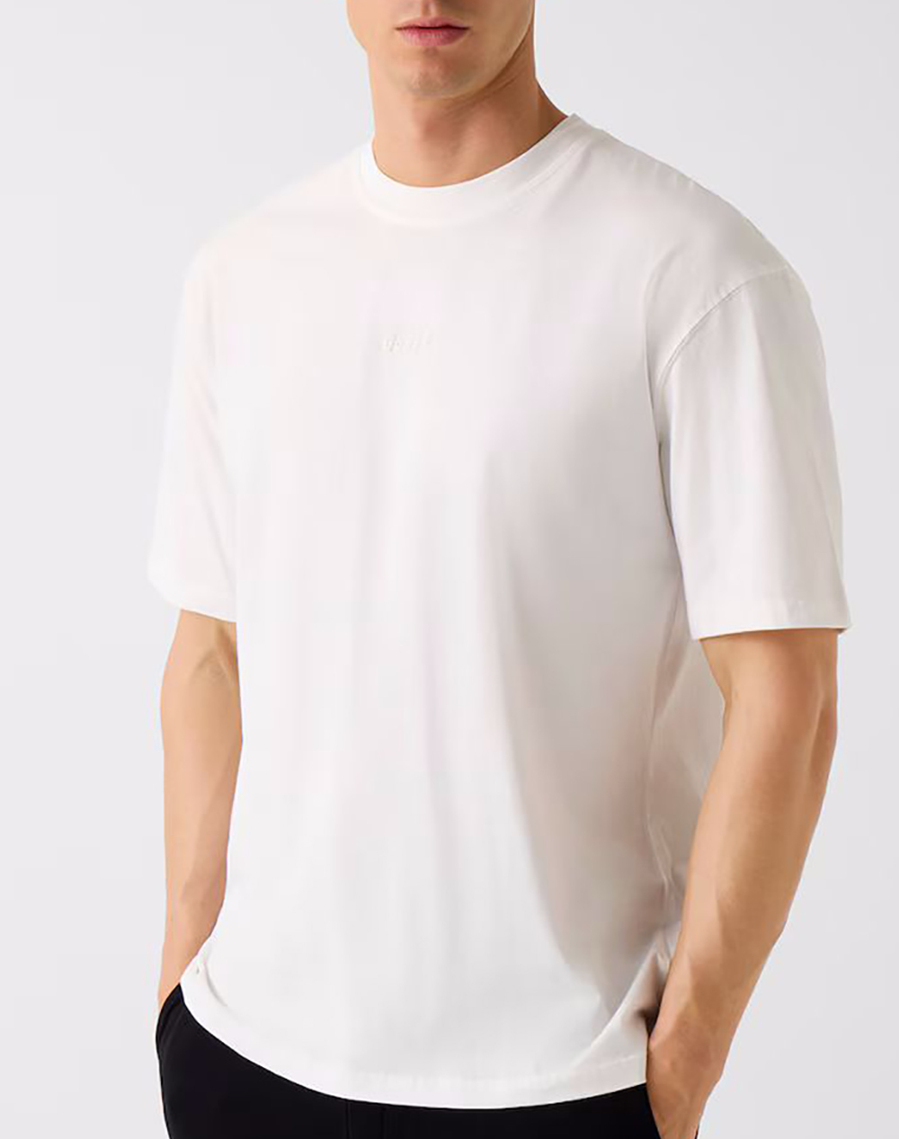 Guess Giano Cn Ss T Shirt Μπλουζα Ανδρικο Ανδρας Ρουχα Μπλουζες T Shirt Offwhite Βαμβακι Z6Ri16I3Z14 G018