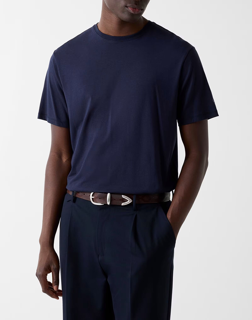 Guess Ss Cn Arm Logo Script Tee Μπλουζα Ανδρικο Ανδρας Ρουχα Μπλουζες T Shirt Darkblue Βαμβακιμε Ελαστανσυνθετικο M6Ri62Jr06K G7V2