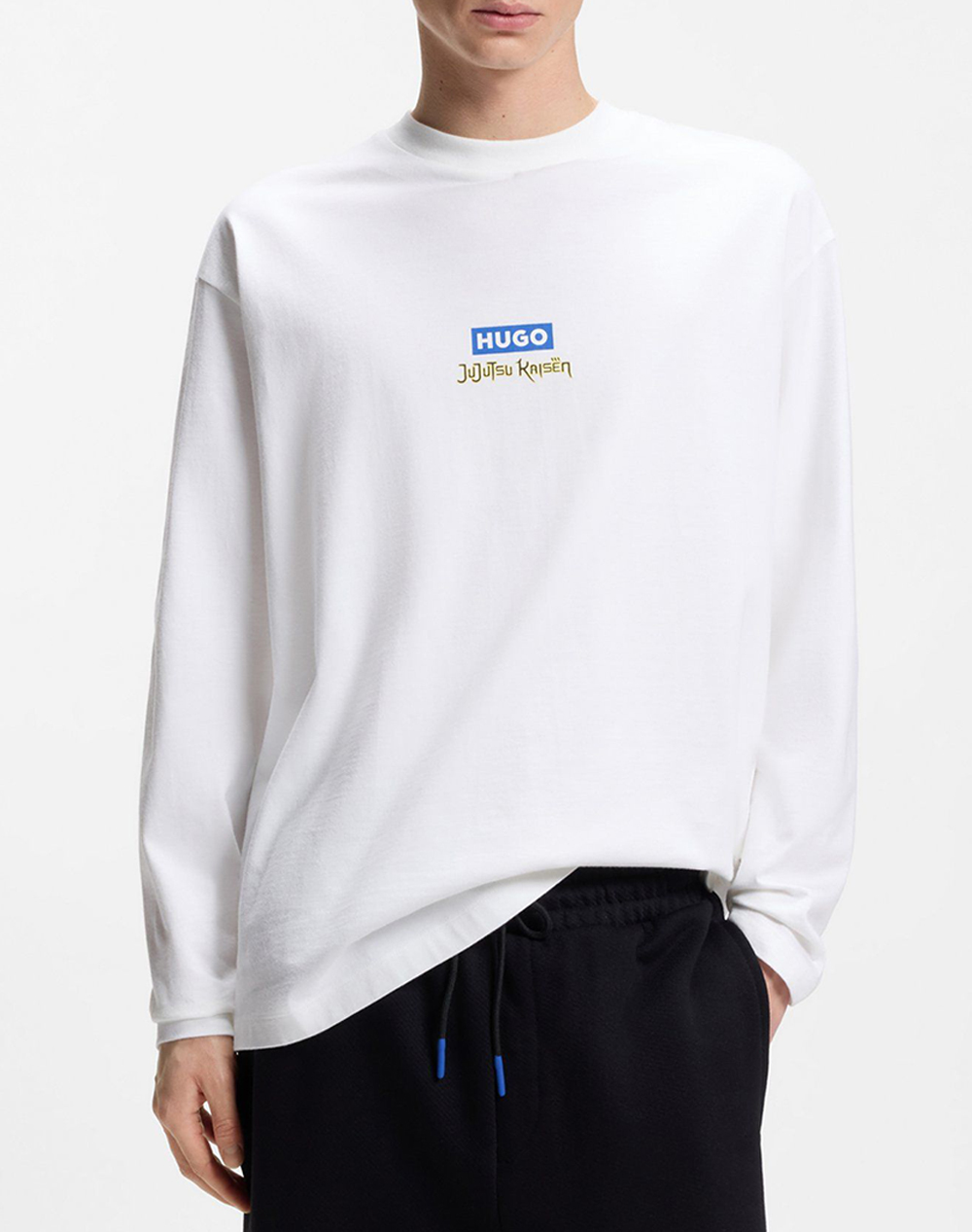 Hugo Nichaboso_Jjk 10250555 01 Ανδρας Ρουχα Μπλουζες T Shirt White Βαμβακι 50554835 100