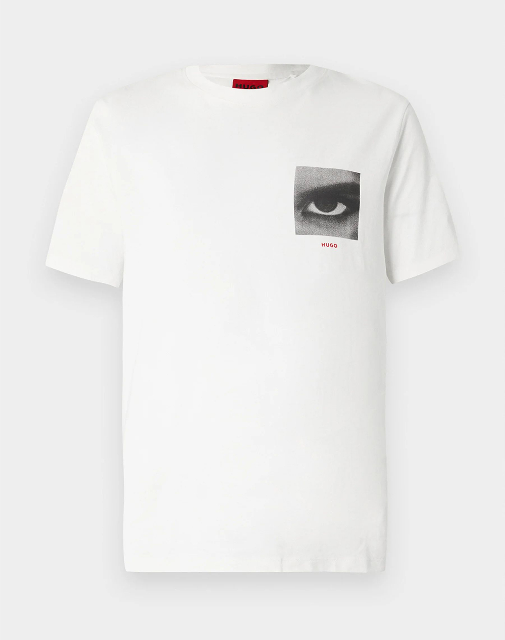 Hugo Deyss 10272987 01 Ανδρας Ρουχα Μπλουζες T Shirt Offwhite Βαμβακι 50553755 102