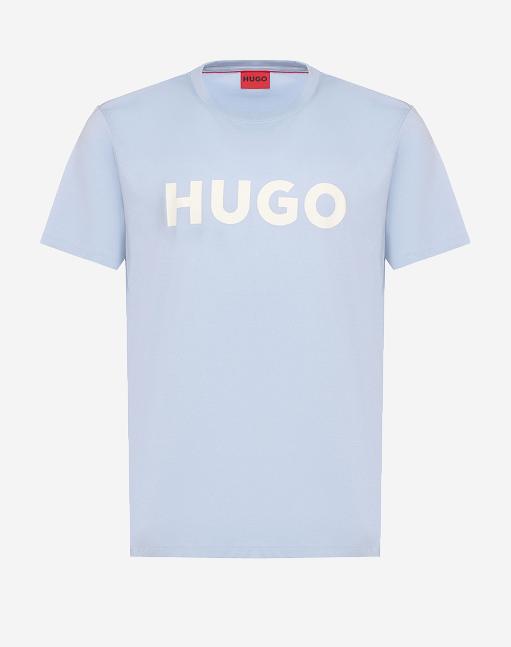Hugo Dulivio 10229761 01 Ανδρας Ρουχα Μπλουζες T Shirt Skyblue Βαμβακι 50467556 513 513