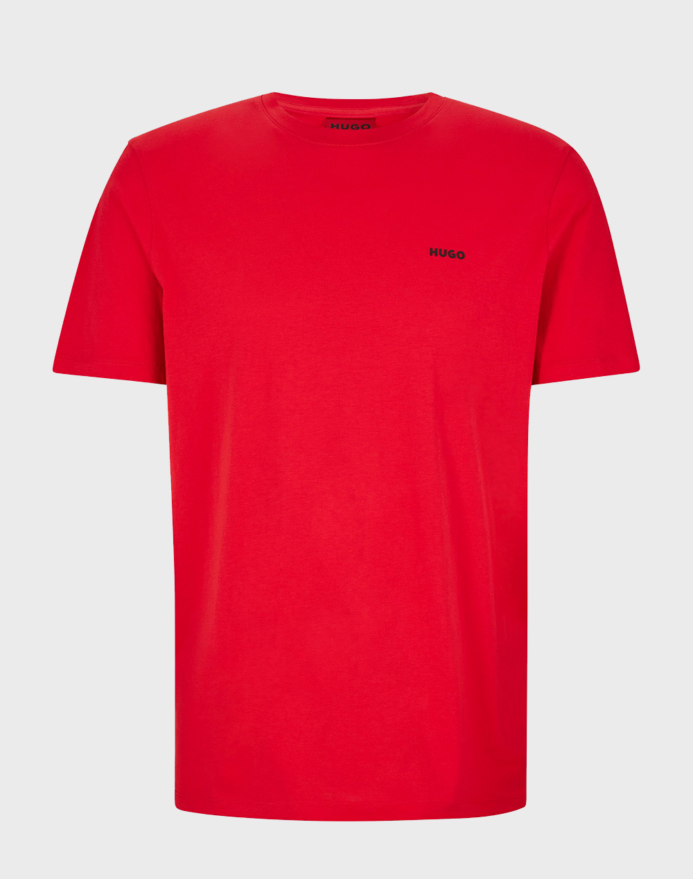 Hugo Dero222 10229761 01 Ανδρας Ρουχα Μπλουζες T Shirt Red Βαμβακι 50466158 693 693