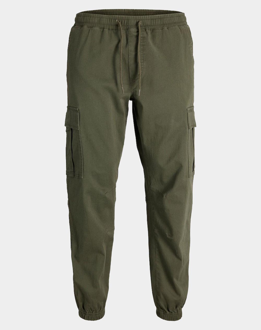 Jack&Jones Jpstkane Dylan Cuffed Cargo Ανδρας Ρουχα Παντελονια Cargo Olive Βαμβακιμε Ελασταν 12289589 Olive Night