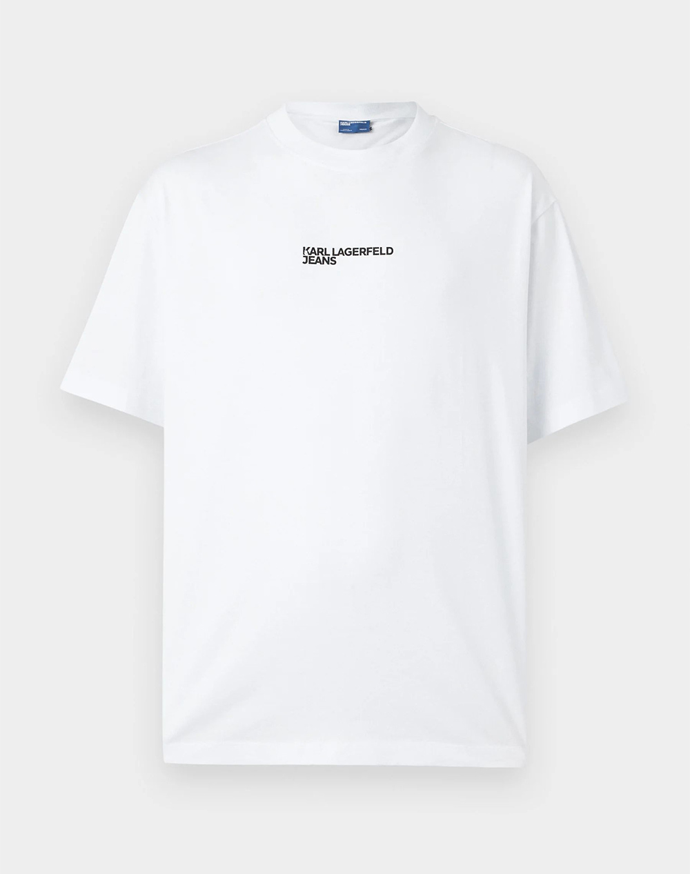 Karl Lagerfeld Jeans Klj Reg Back Frame Tee Ανδρας Ρουχα Μπλουζες T Shirt White Βαμβακι B2M17090 100