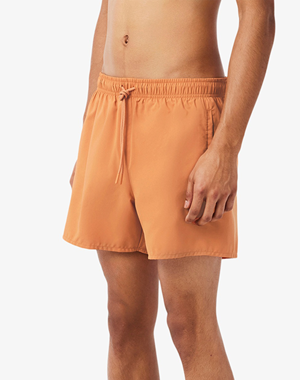 Lacoste Μαγιω Swimsuit Ανδρας Ρουχα Μαγιο Σορτς Orange Συνθετικο 3Mh6270 3Ax