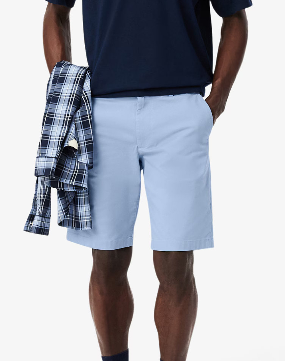 Lacoste Βερμουδα Bermudas Ανδρας Ρουχα Σορτς | Βερμουδες Chinos Lightblue Βαμβακι,Με Ελασταν 3Fh2349 Aey - Koolfly