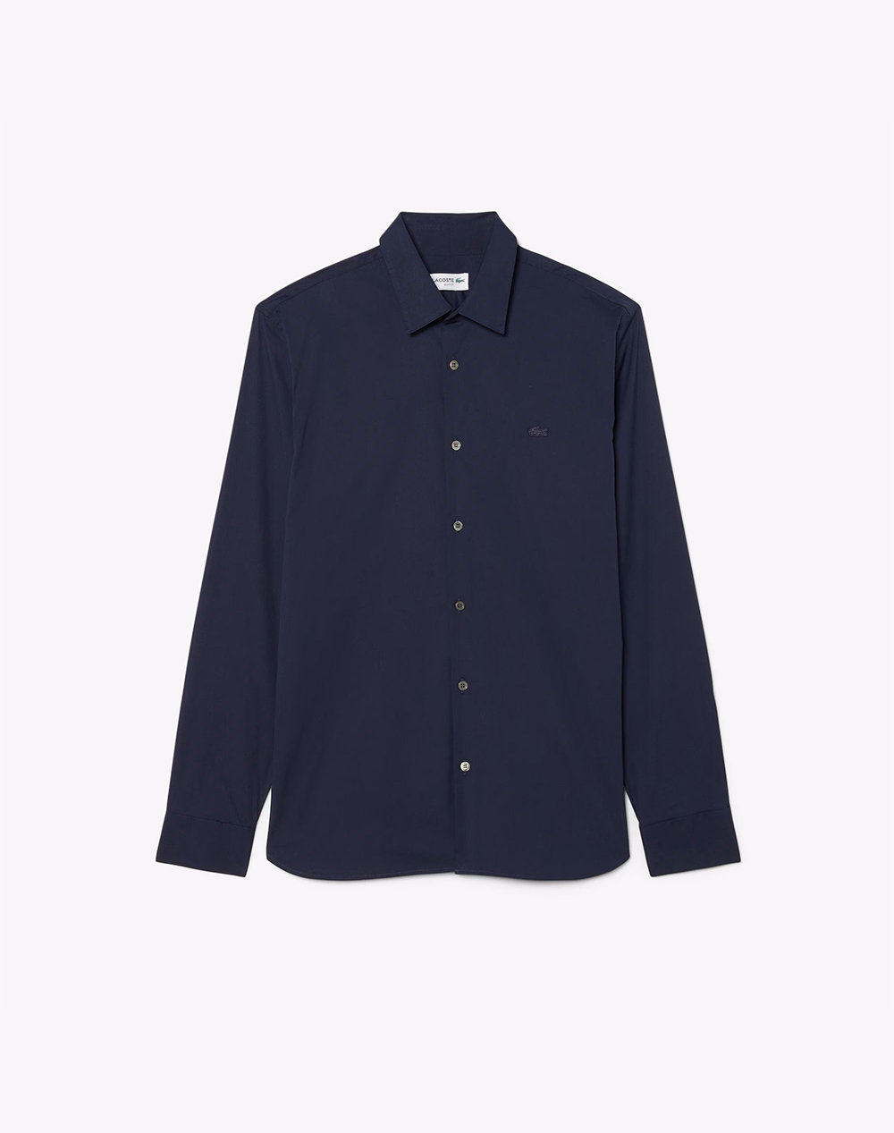 Lacoste Υποκαμισο Μμ Ανδρας Ρουχα Πουκαμισα Navyblue Βαμβακι,Με Ελασταν,Συνθετικο 3Ch5253 166 - Koolfly