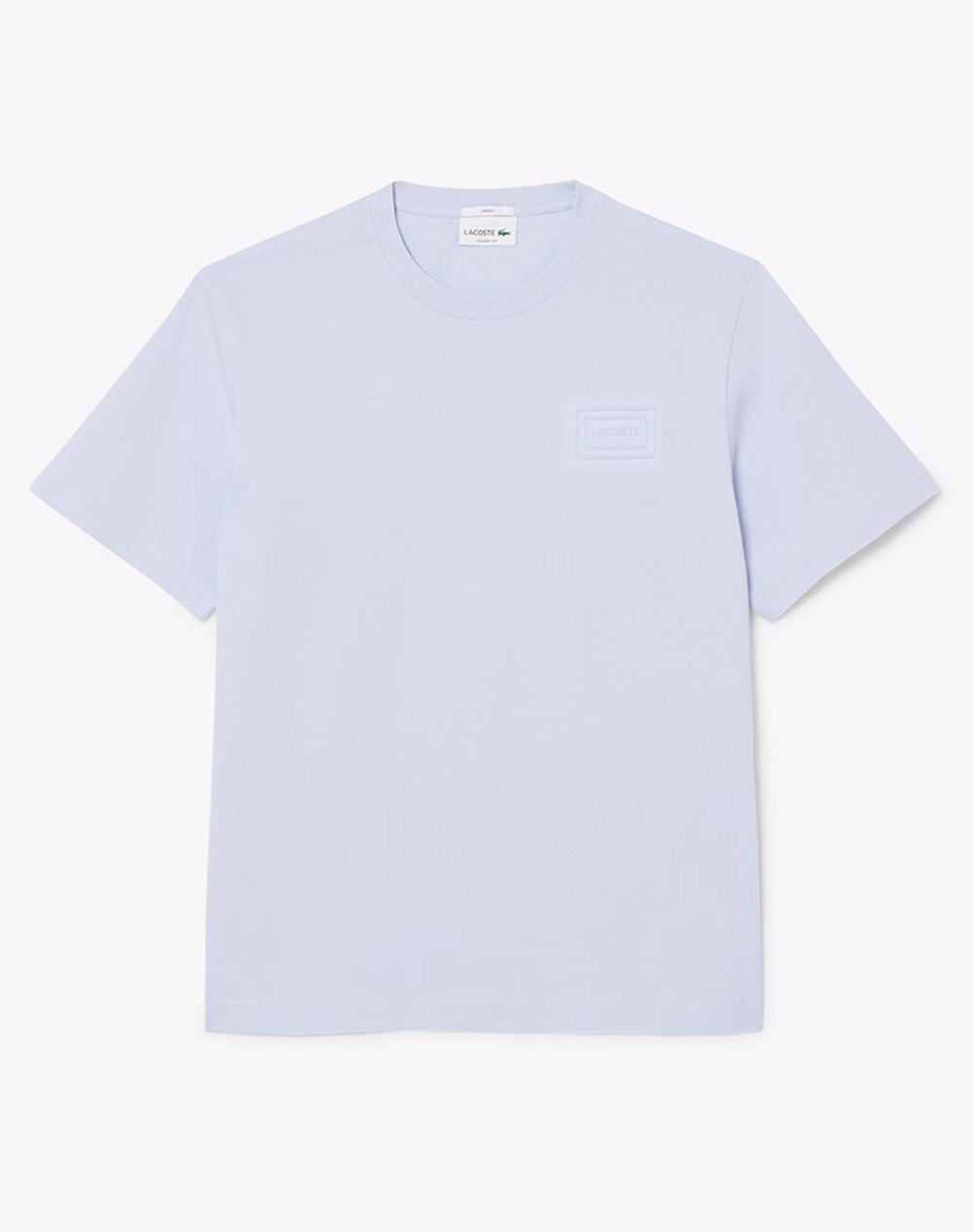 Lacoste Μπλουζα Κμ Tee Shirt Ss Ανδρας Ρουχα Μπλουζες T Shirt Lightblue Βαμβακι 3Th0753 J2G