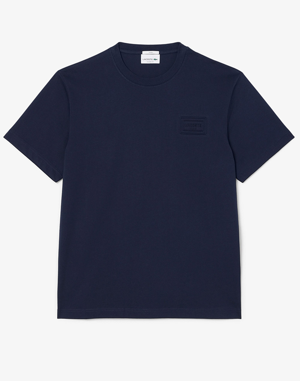 Lacoste Μπλουζα Κμ Tee Shirt Ss Ανδρας Ρουχα Μπλουζες T Shirt Navyblue Βαμβακι 3Th0753 166