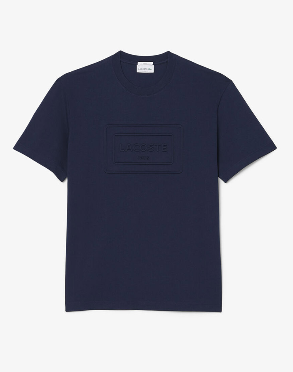 Lacoste Μπλουζα Κμ Tee Shirt Ss Ανδρας Ρουχα Μπλουζες T Shirt Navyblue Βαμβακι 3Th0794 166