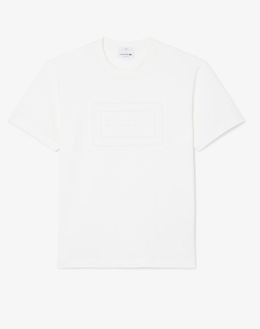 Lacoste Μπλουζα Κμ Tee Shirt Ss Ανδρας Ρουχα Μπλουζες T Shirt Offwhite Βαμβακι 3Th0794 70V