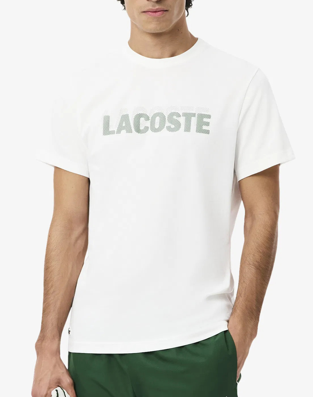 Lacoste Μπλουζα Κμ Tee Shirt Ss Ανδρας Ρουχα Μπλουζες T Shirt White Βαμβακι,Με Ελασταν,Συνθετικο 3Th0217 737 - Koolfly