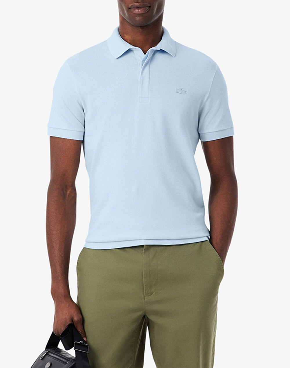 Lacoste Μπλουζα Κμ Ανδρας Ρουχα Μπλουζες Polo Ciel Βαμβακι,Με Ελασταν 3Ph5522 T01 - Koolfly