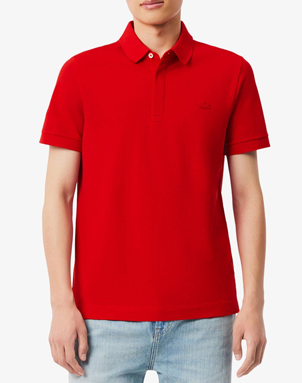 Lacoste Μπλουζα Κμ Ανδρας Ρουχα Μπλουζες Polo Red Βαμβακι,Με Ελασταν 3Ph5522 240 - Koolfly