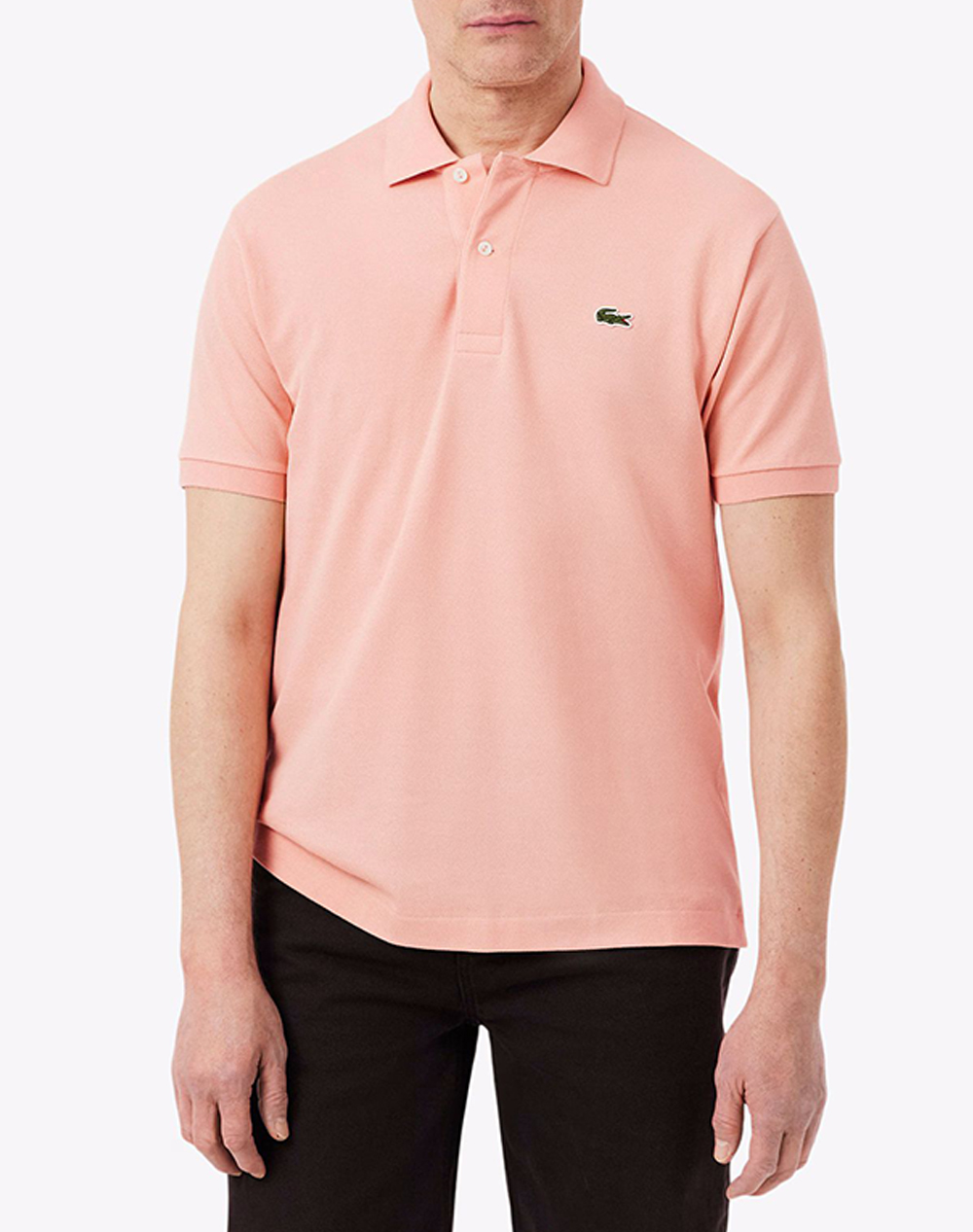 Lacoste Μπλουζα Κμ Ανδρας Ρουχα Μπλουζες Polo Coral Βαμβακι 3L1212 Ui2