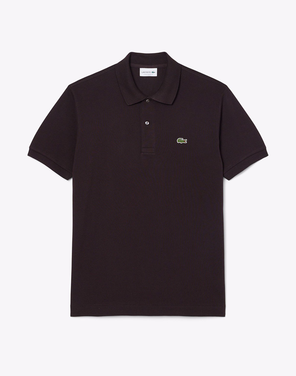 Lacoste Μπλουζα Κμ Polo Ss Ανδρας Ρουχα Μπλουζες Polo Darkbrown Βαμβακι 3L1212 3La