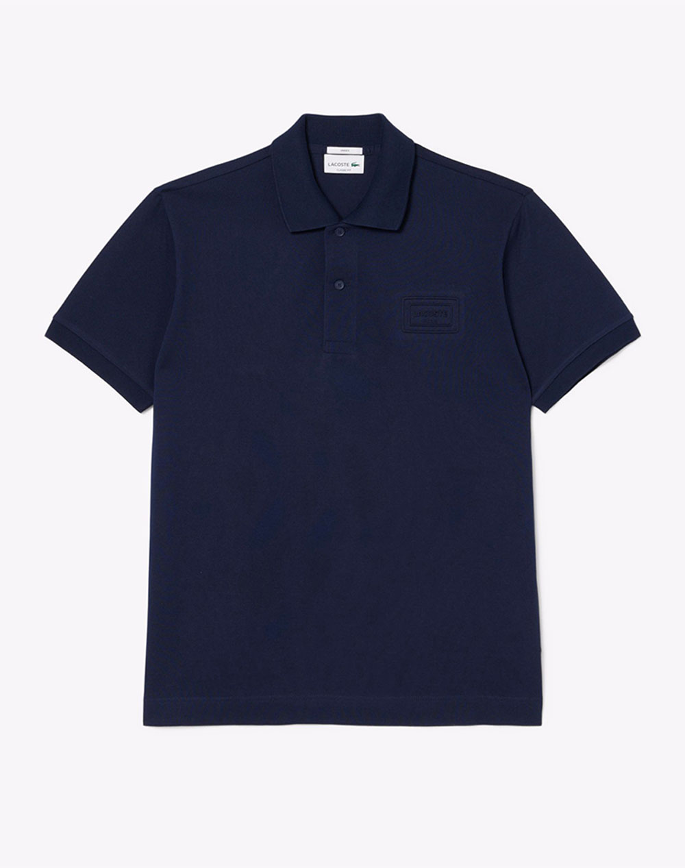 Lacoste Μπλουζα Πολο Κμ Polo Ss Ανδρας Ρουχα Μπλουζες Polo Darkblue Βαμβακι 3Ph0752 166 - Koolfly