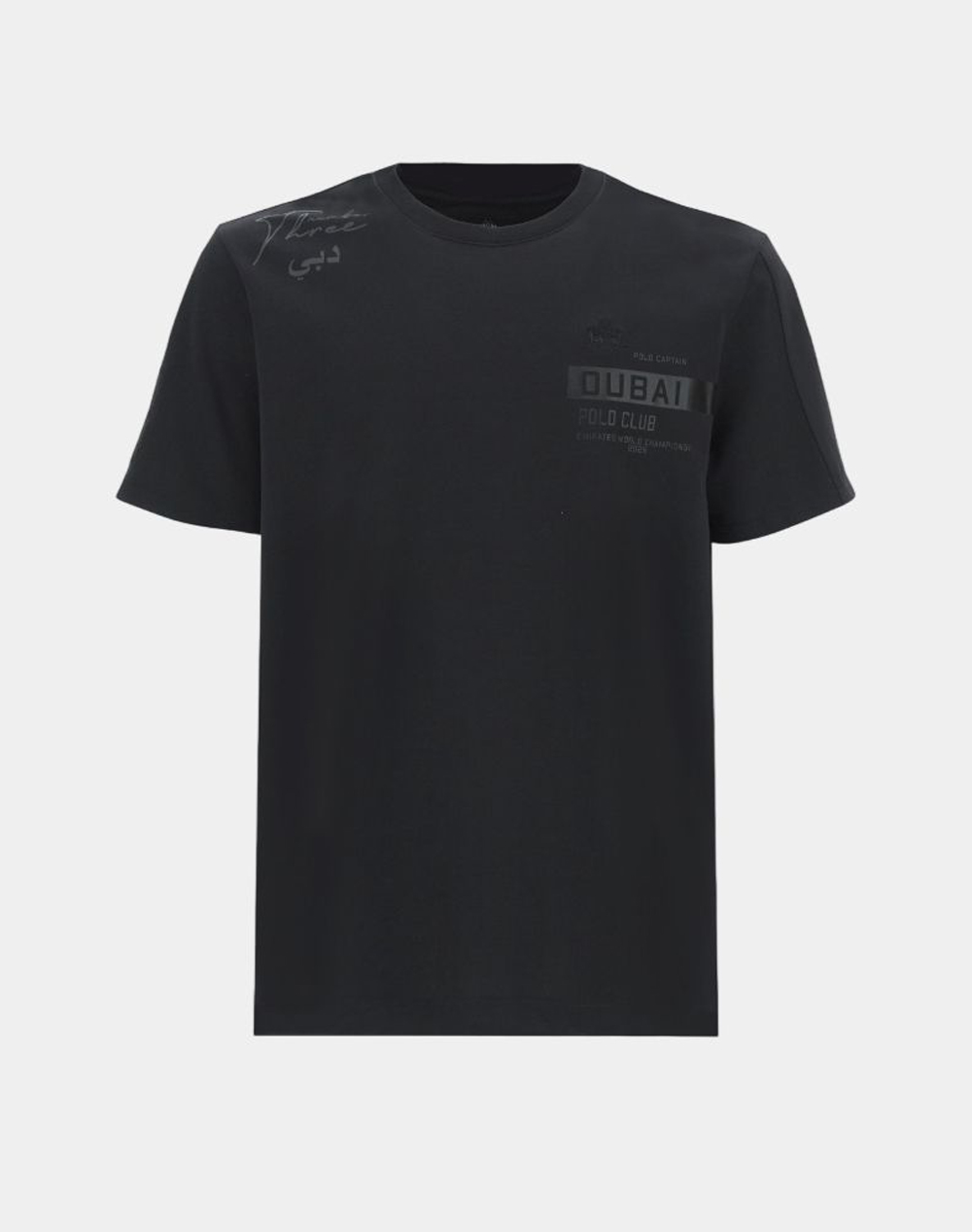 La Martina Μπλουζα T Shirt Κμ Man T Shirt S/Sleeve Cotton He Ανδρας Ρουχα Μπλουζες T Shirt Black Βαμβακι 3Lmmcr300 09999 - Koolfly