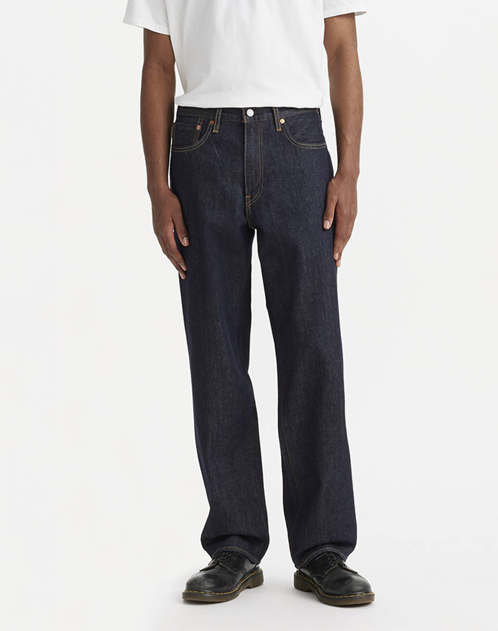 Levis 568 Loose Straight Ανδρας Ρουχα Παντελονια Jeans Denimdarkblue Βαμβακι 29037 0078 0078 - Koolfly