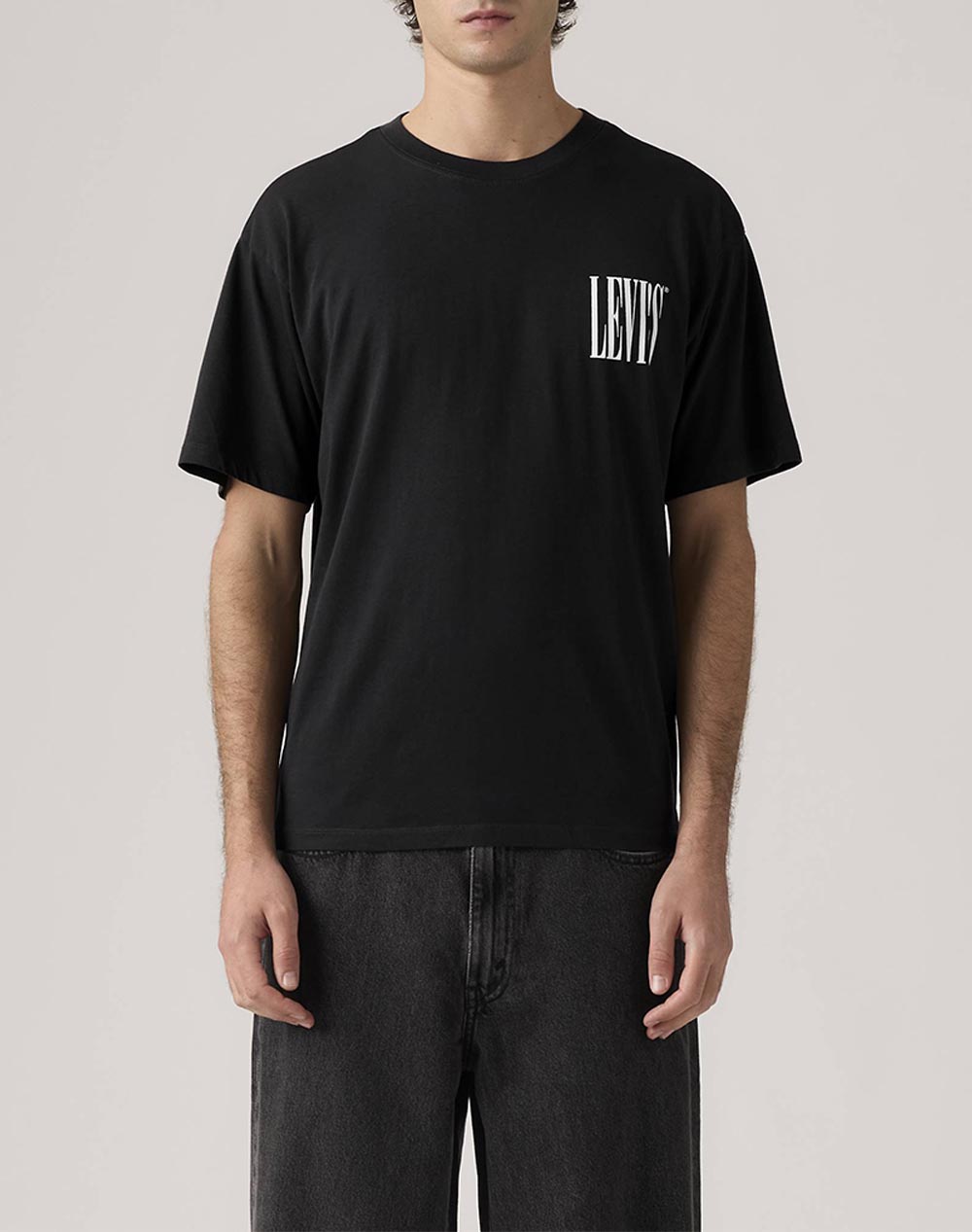 Levis Vintage Fit Graphic Tee Ανδρας Ρουχα Μπλουζες T Shirt Black Βαμβακι 87373 0397 0071 - Koolfly