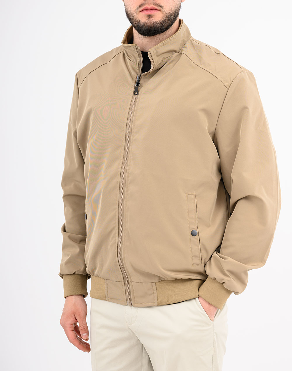 Lexton Μπουφαν Ανδρας Ρουχα Πανωφορια Μπουφαν Camel Συνθετικο 04.37.Thomas Camel