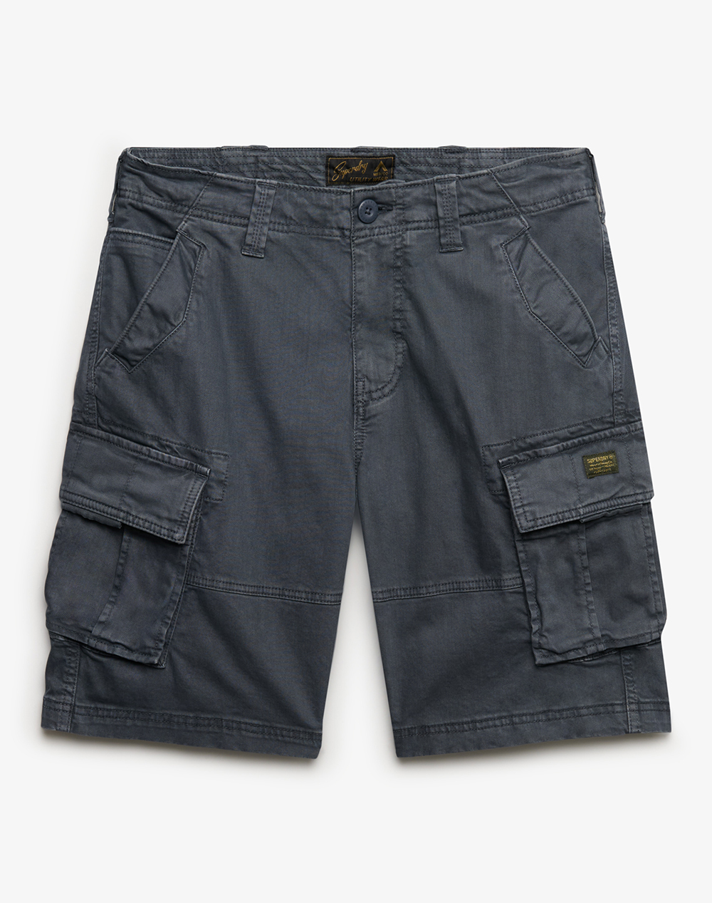 Superdry D1 Ovin Core Cargo Short Σορτς Ανδρικο Ανδρας Αθλητικα Κατω Ενδυση Σορτς / Βερμουδα Darkslategrey Βαμβακι,Με Ελασταν M7110433a 8Ki - Koolfly