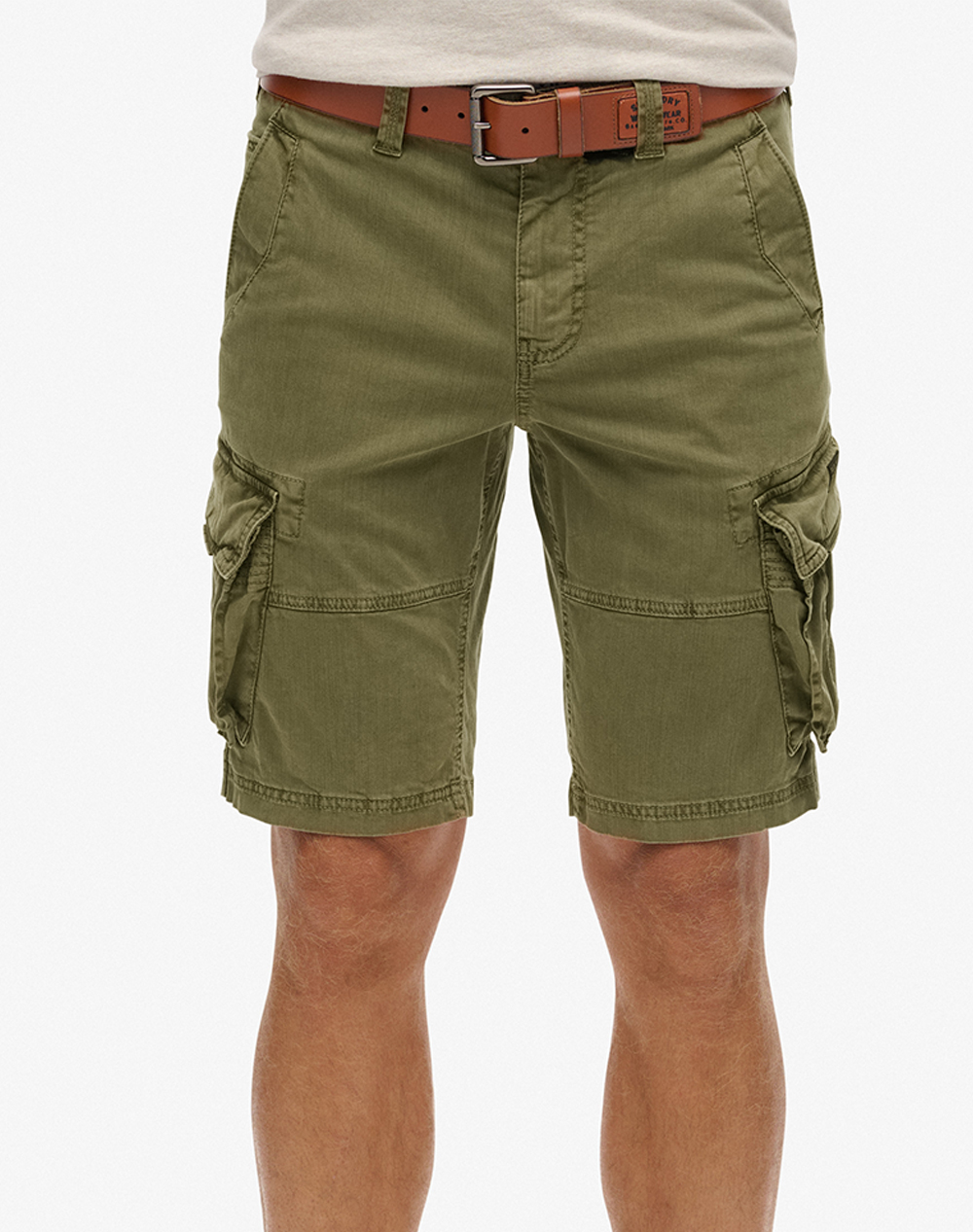 Superdry D1 Ovin Core Cargo Short Σορτς Ανδρικο Ανδρας Αθλητικα Κατω Ενδυση Σορτς / Βερμουδα Khaki Βαμβακι,Με Ελασταν M7110433a 8Tq - Koolfly