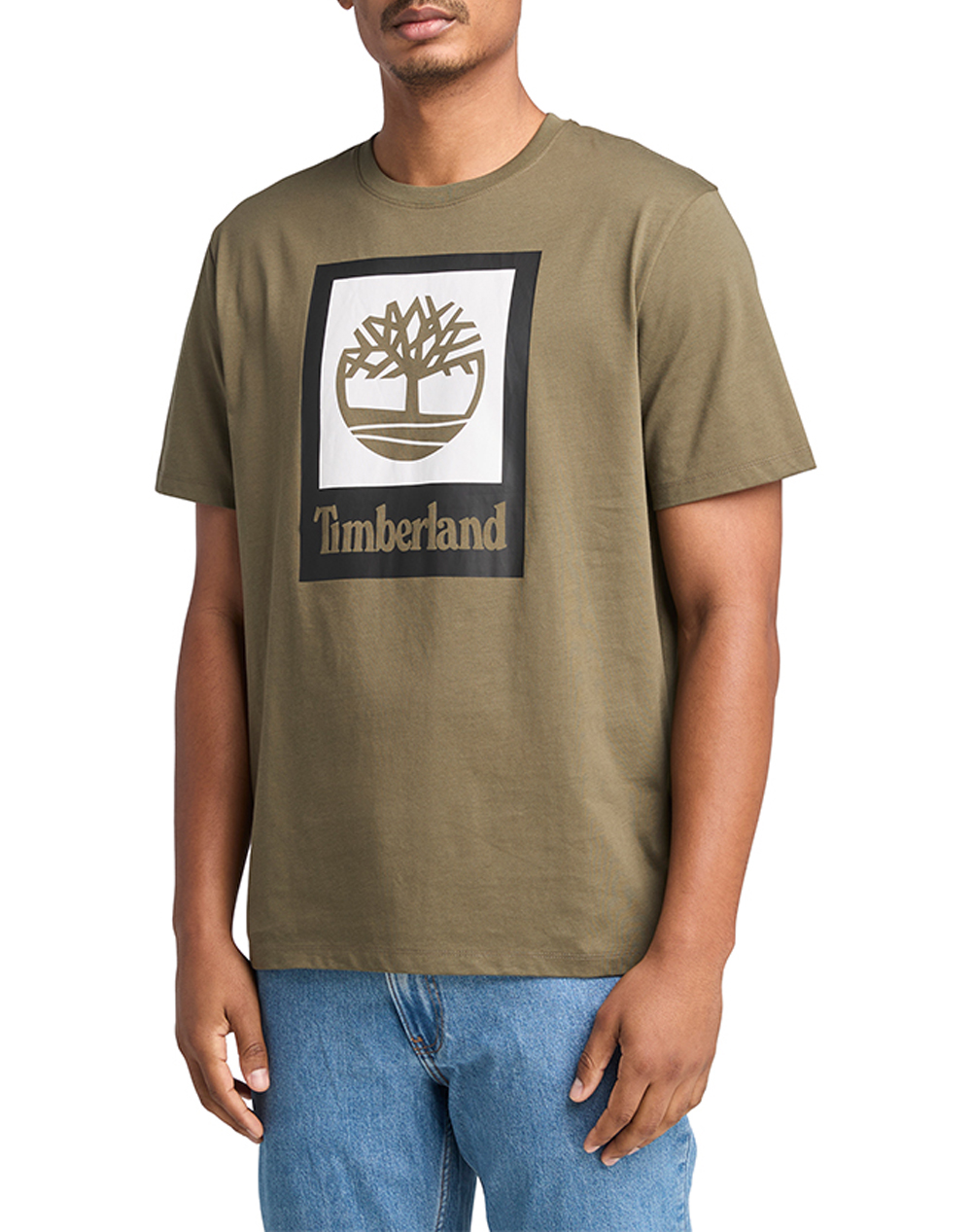 Timberland Colored Short Sleeve Tee Ανδρας Ρουχα Μπλουζες T Shirt Darkgreen Βαμβακι Tb0a5qs2 A58 - Koolfly