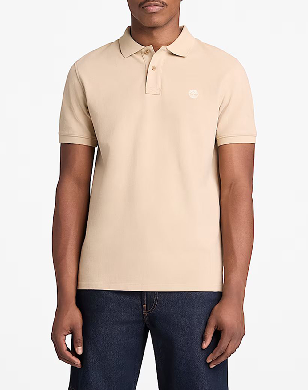 Timberland Pique Short Sleeve Polo Ανδρας Ρουχα Μπλουζες Polo Biege Βαμβακι Tb0a6vdp Y94 - Koolfly
