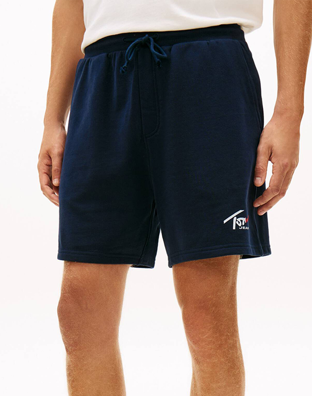 Tommy Jeans Tjm Signature Beach Short Ανδρας Αθλητικα Κατω Ενδυση Σορτς / Βερμουδα Darkblue Βαμβακι Dm0Dm23017 C1G