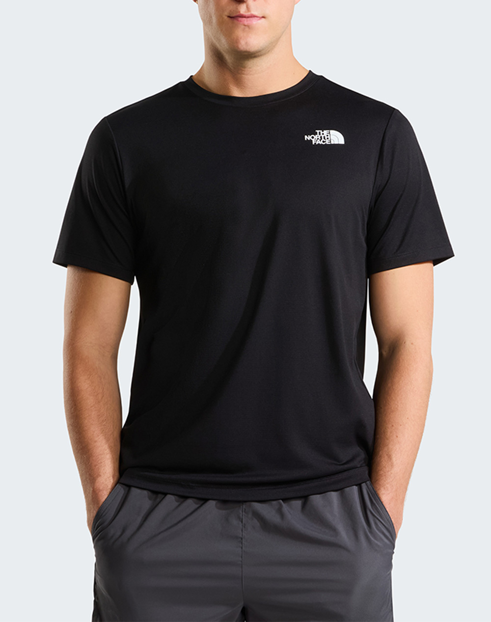 The North Face M 24/7 S/S Tee Reg Ανδρας Ρουχα Μπλουζες T Shirt Black Συνθετικο Nf0a894b Nfjk3 - Koolfly