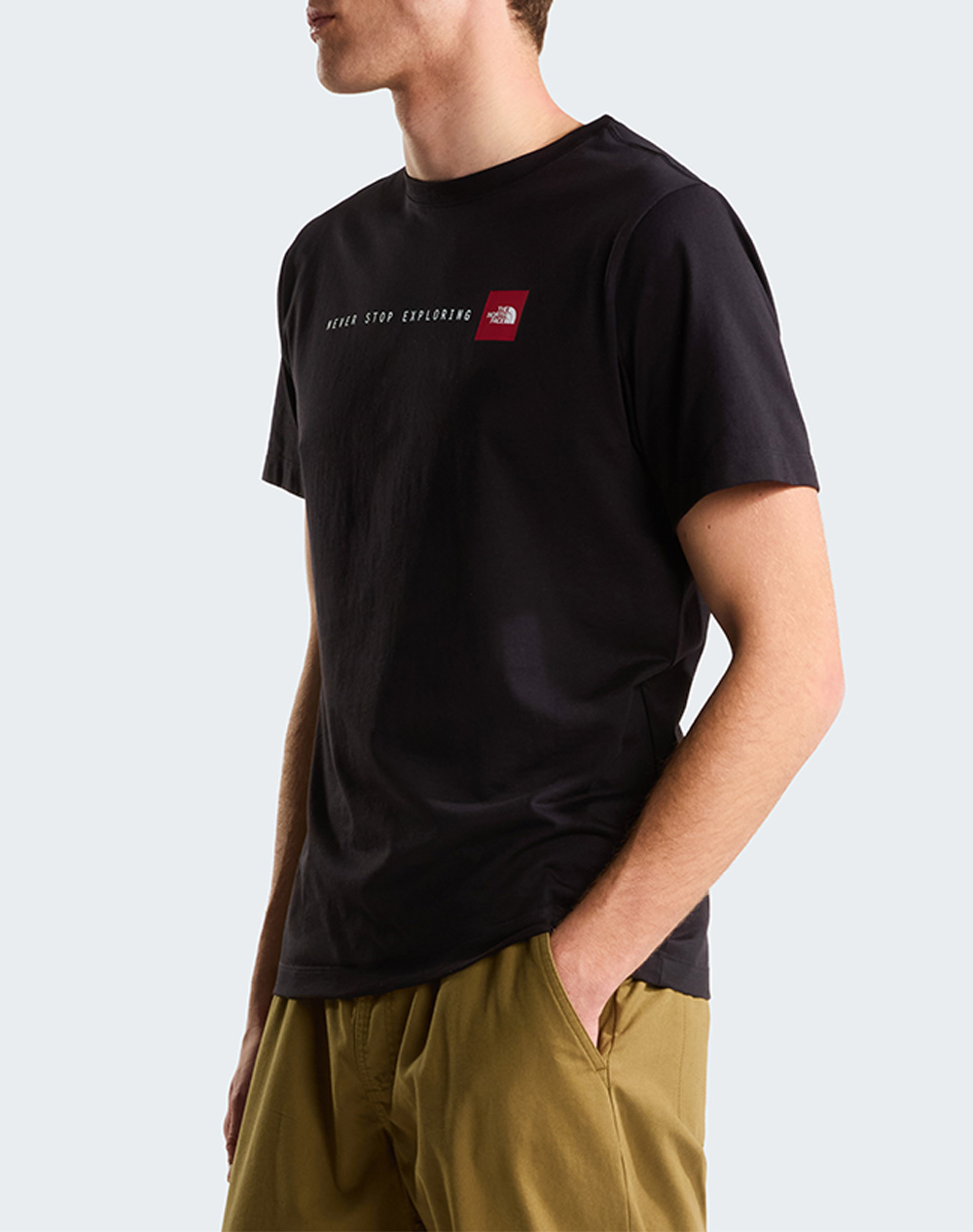 The North Face M Nse Reg Ss Tee Graphi Ανδρας Ρουχα Μπλουζες T Shirt Black Βαμβακι,Συνθετικο Nf0a8guv Nfjk3 - Koolfly