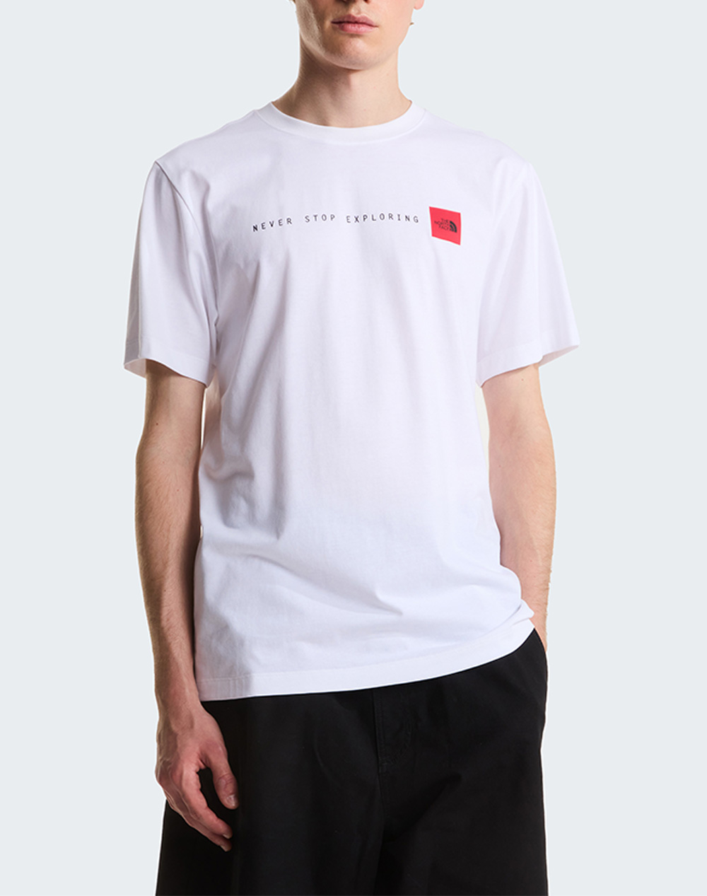 The North Face M Nse Reg Ss Tee Graphi Ανδρας Ρουχα Μπλουζες T Shirt White Βαμβακισυνθετικο Nf0A8Guv Nffn4