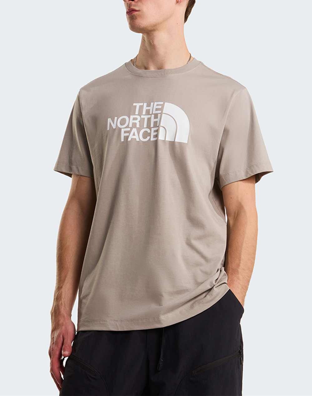 The North Face M Evo Hlf Dme Reg Ss T Ανδρας Ρουχα Μπλουζες T Shirt Gray Βαμβακισυνθετικο Nf0A8B6J Nf2Mb