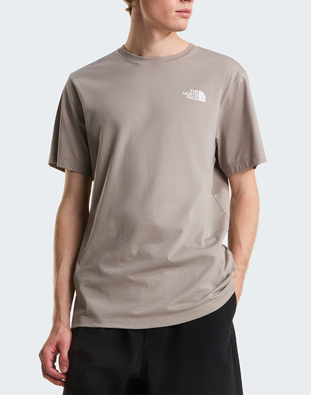 The North Face M Evo Box Nse Reg Ss T Ανδρας Ρουχα Μπλουζες T Shirt Gray Βαμβακι,Συνθετικο Nf0a8b6k Nf2mb - Koolfly