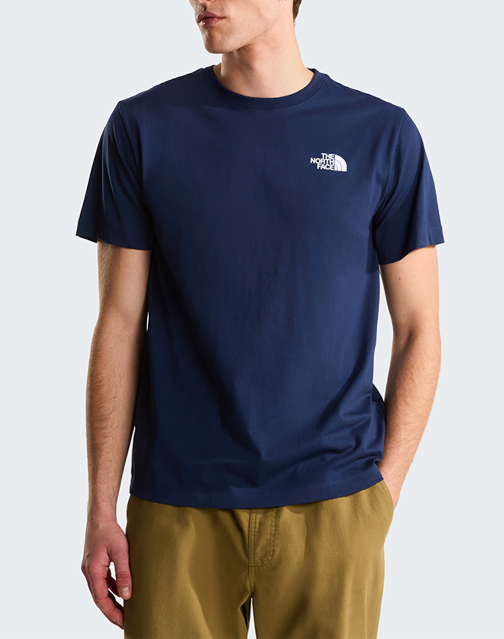 The North Face M Evo Box Nse Reg Ss T Ανδρας Ρουχα Μπλουζες T Shirt Navyblue Βαμβακι,Συνθετικο Nf0a8b6k Nf8k2 - Koolfly
