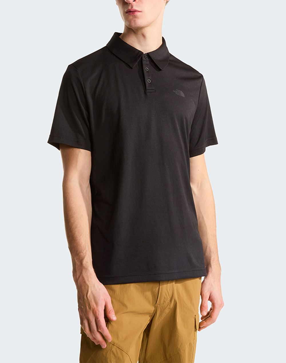 The North Face M Tanken Polo Ανδρας Ρουχα Μπλουζες Polo Black Συνθετικο Nf0A2Waz Nfjk3