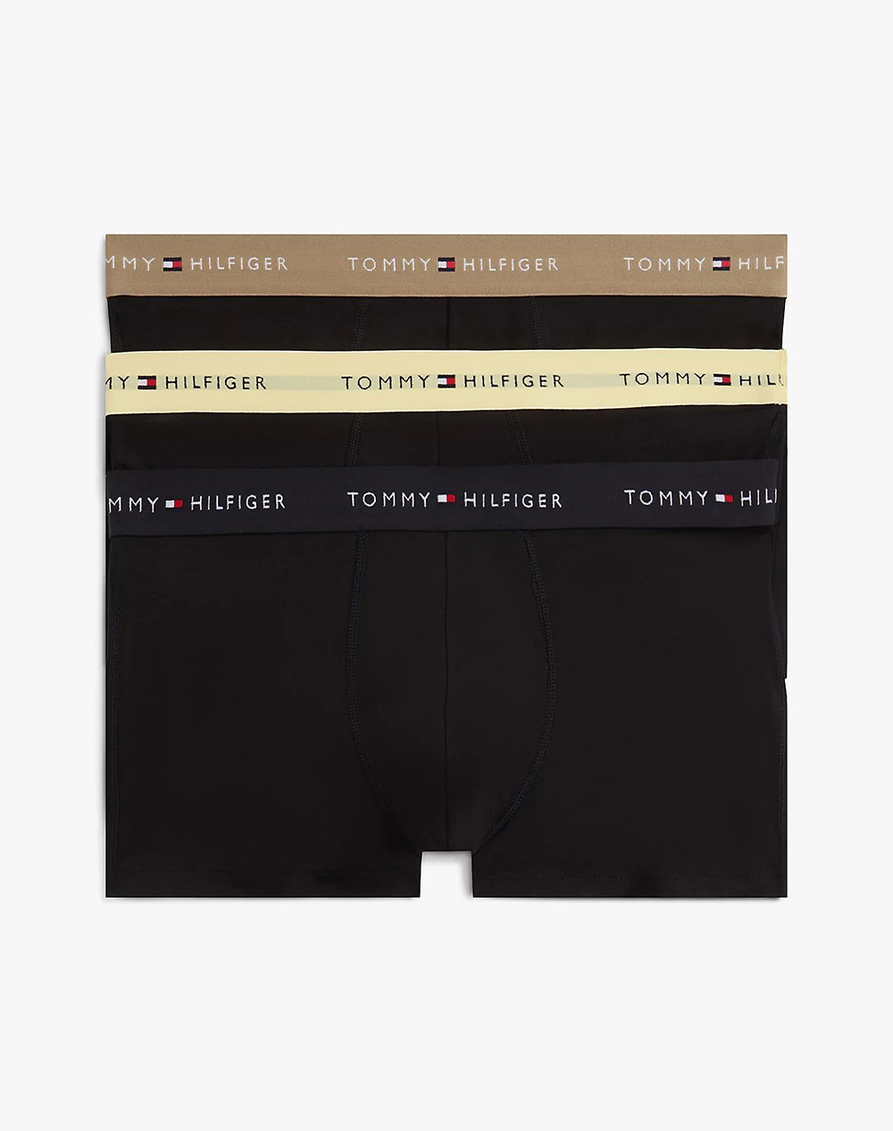 Tommy Hilfiger 3P Trunk Wb Ανδρας Εσωρουχα Σλιπ Μποξερ Mixed Βαμβακι,Με Ελασταν Um0um03890 0To - Koolfly