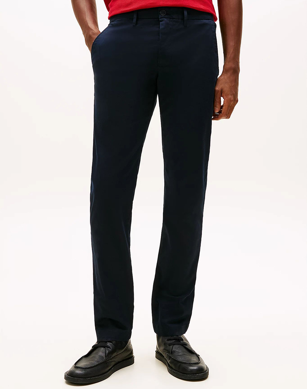 Tommy Hilfiger Core Bleecker 1985 Pima Cotton Ανδρας Ρουχα Παντελονια Chinos Navyblue Βαμβακι,Με Ελασταν Mw0mw28883 Dw534 - Koolfly