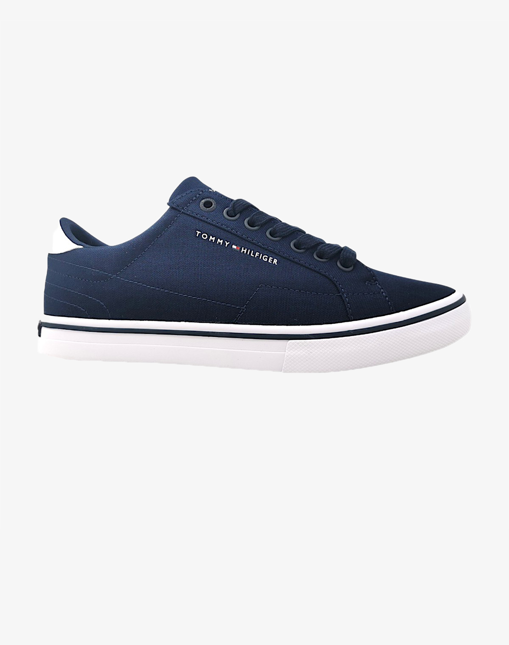 Tommy Hilfiger Vulc Core Long Lace Ανδρας Παπουτσια Sneakers Darkblue Βαμβακιυφασμα Fm0Fm05688 Dw5