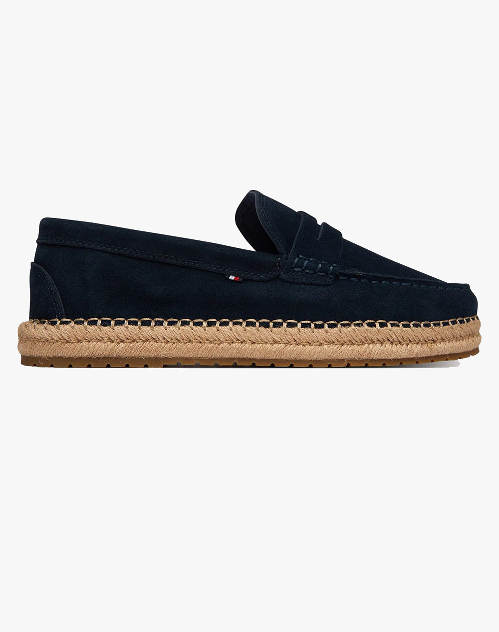 Tommy Hilfiger Flexible Hilfiger Sde Espadrille Ανδρας Παπουτσια Εσπαντριγιες Darkblue Σουετ Fm0Fm05794 Dw5